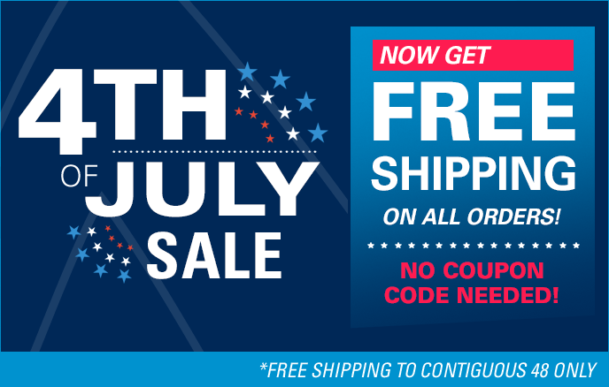 Free Shipping - July 4