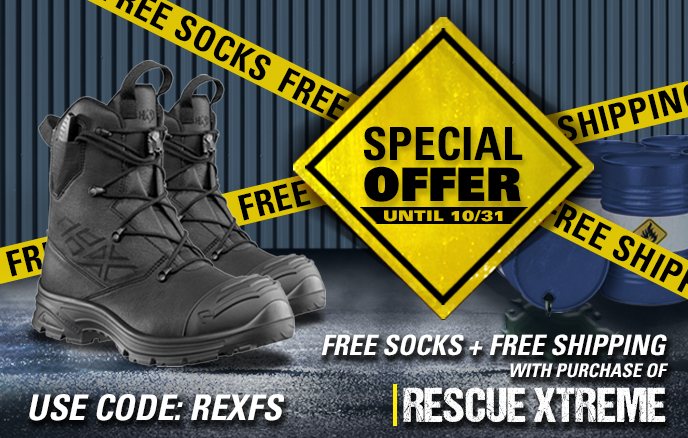 Free Functional socks & shipping w/ Rescue Xtreme purchases.