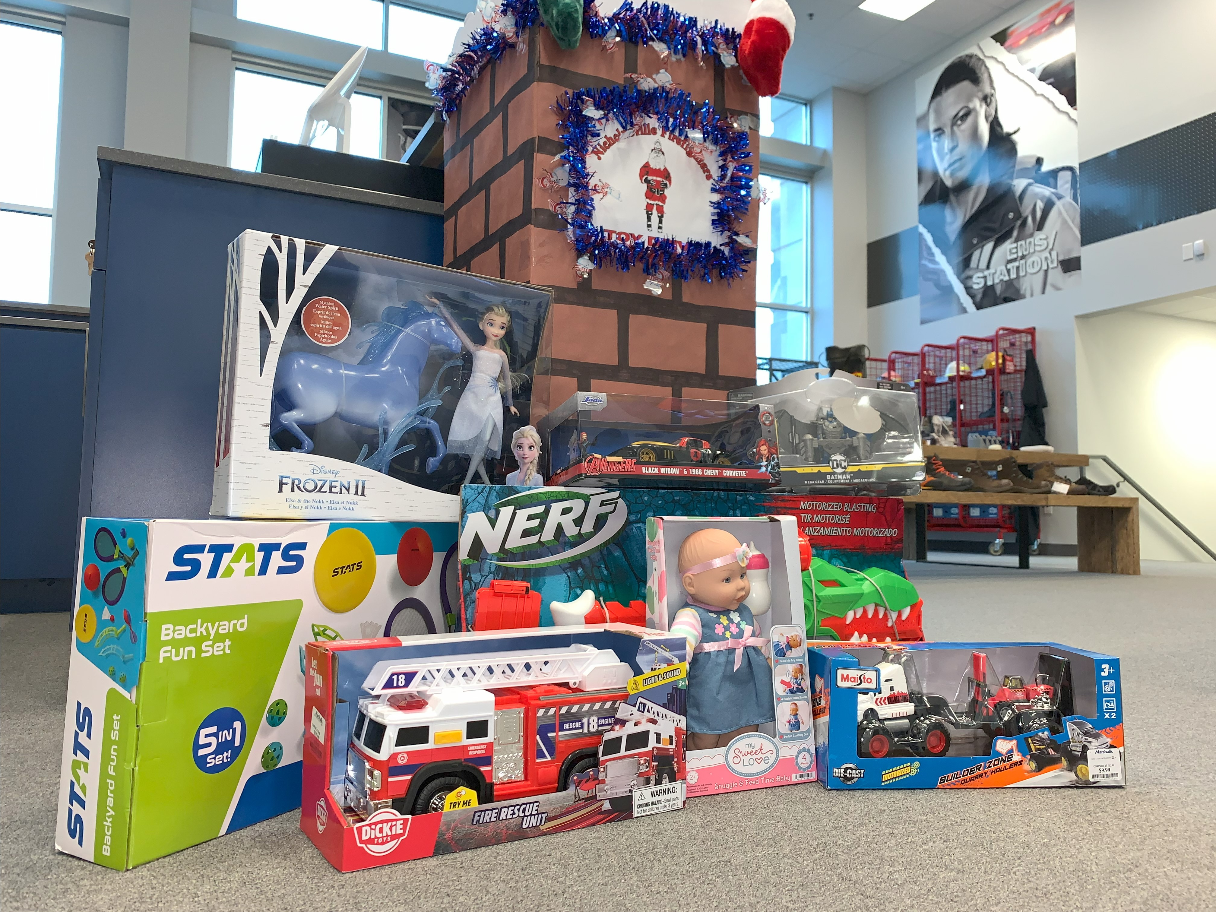 Nicholasville Firefighters Toy Drive