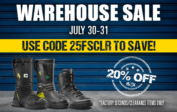 Warehouse Sale 20% off