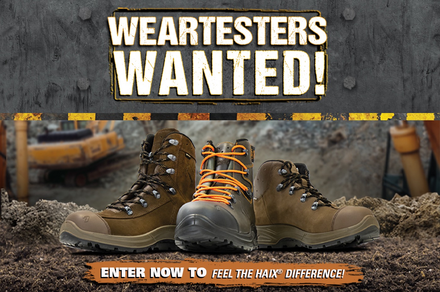 HAIX 100 boot weartest featuring the Airpower XR23, XR26 and XR200. Sign up here for a chance to win