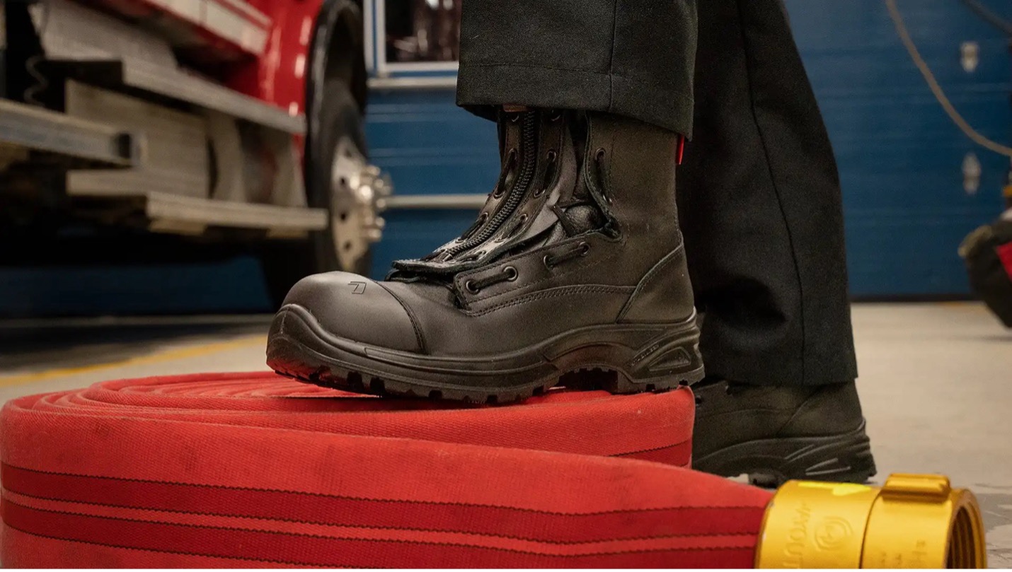 Conquer any challenge with HAIX! Experience the ultimate protection and comfort with our premium firefighter boots. Shop now and stay safe on the job.