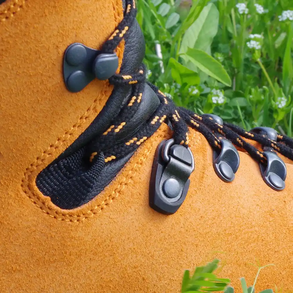 HAIX Protector Forest – Schnittschutzstiefel SB, Orange, Veloursleder