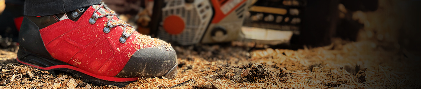 Weartest Special - $100 off select boots featuring a close up on Protector Ultra Signal Red