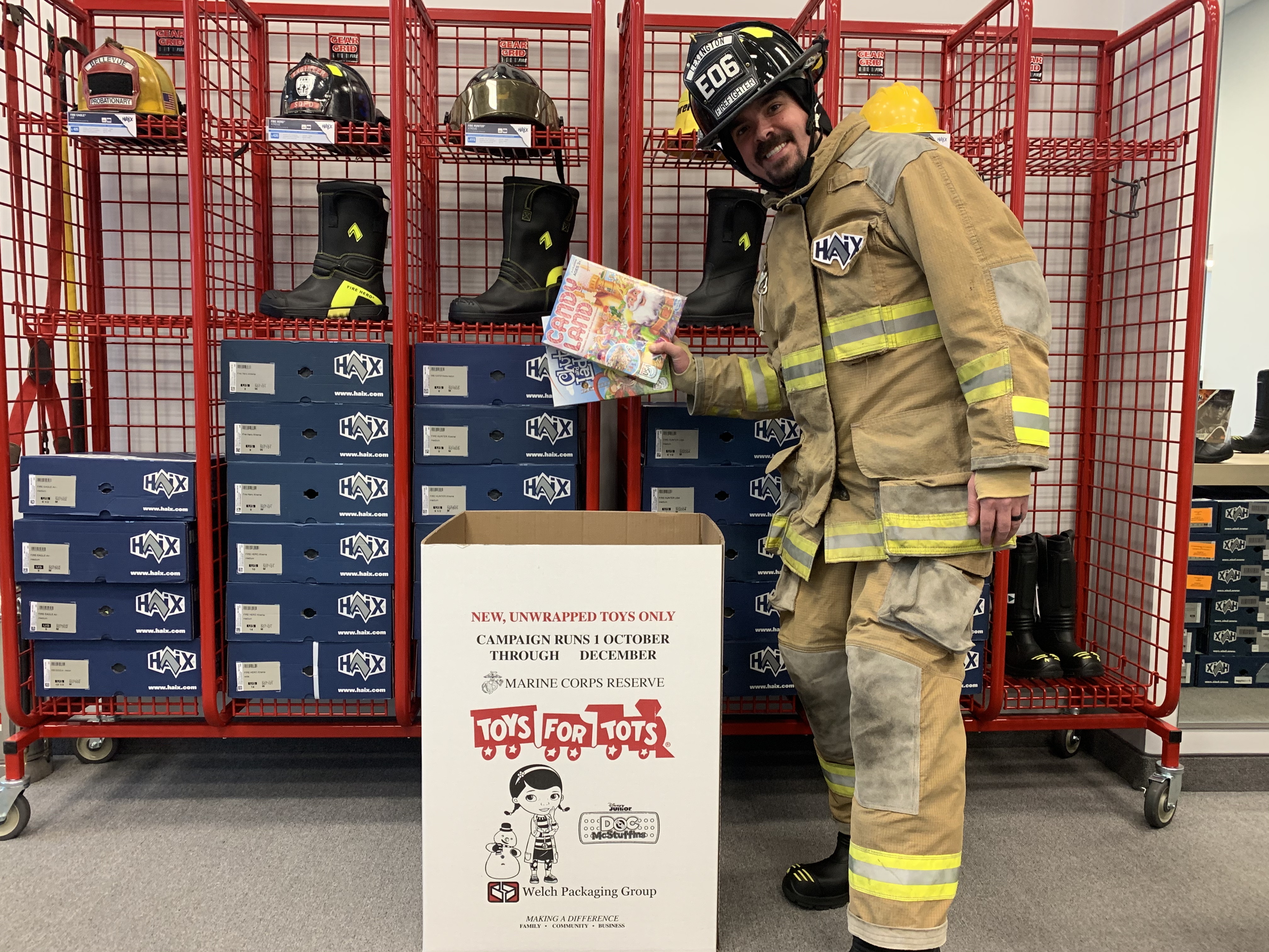 Supporting Toys for Tots