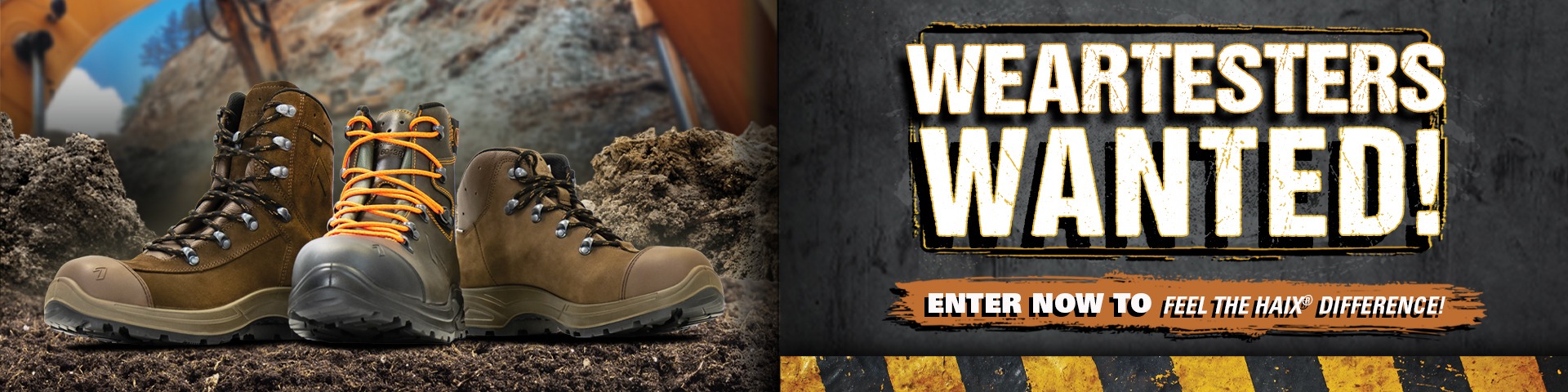 HAIX 100 boot weartest featuring the Airpower XR23, XR26 and XR200. Sign up here for a chance to win