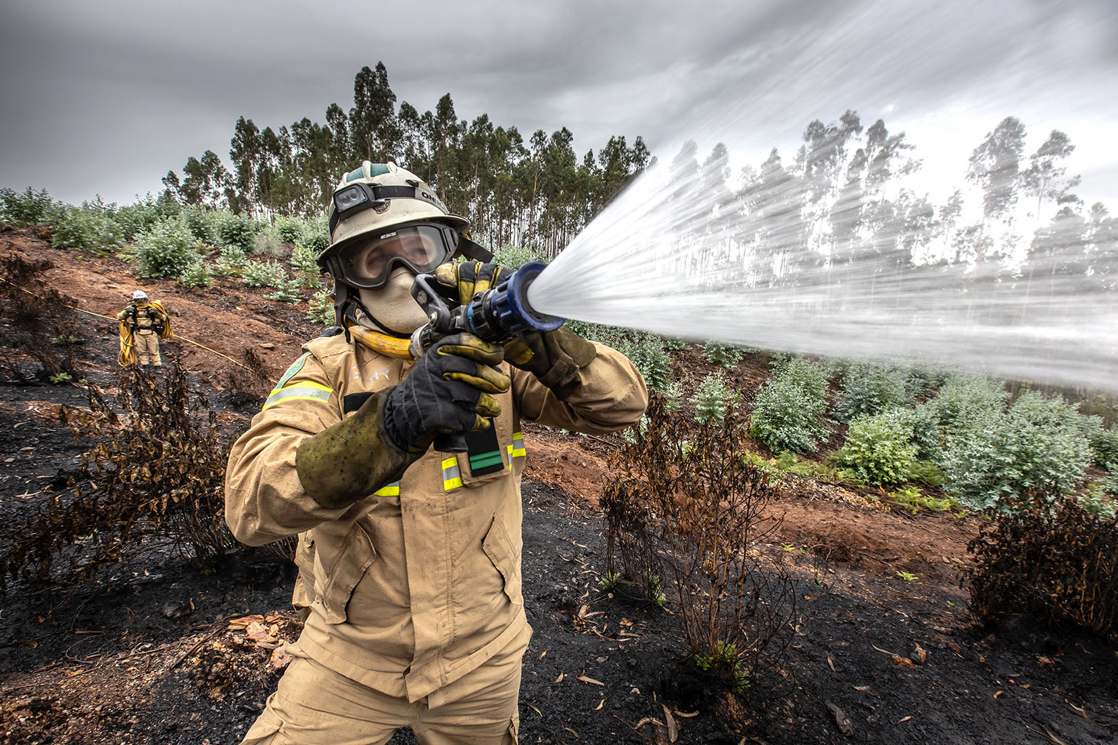 Hux Firefighting One Step in the Green, One Step in the Burned