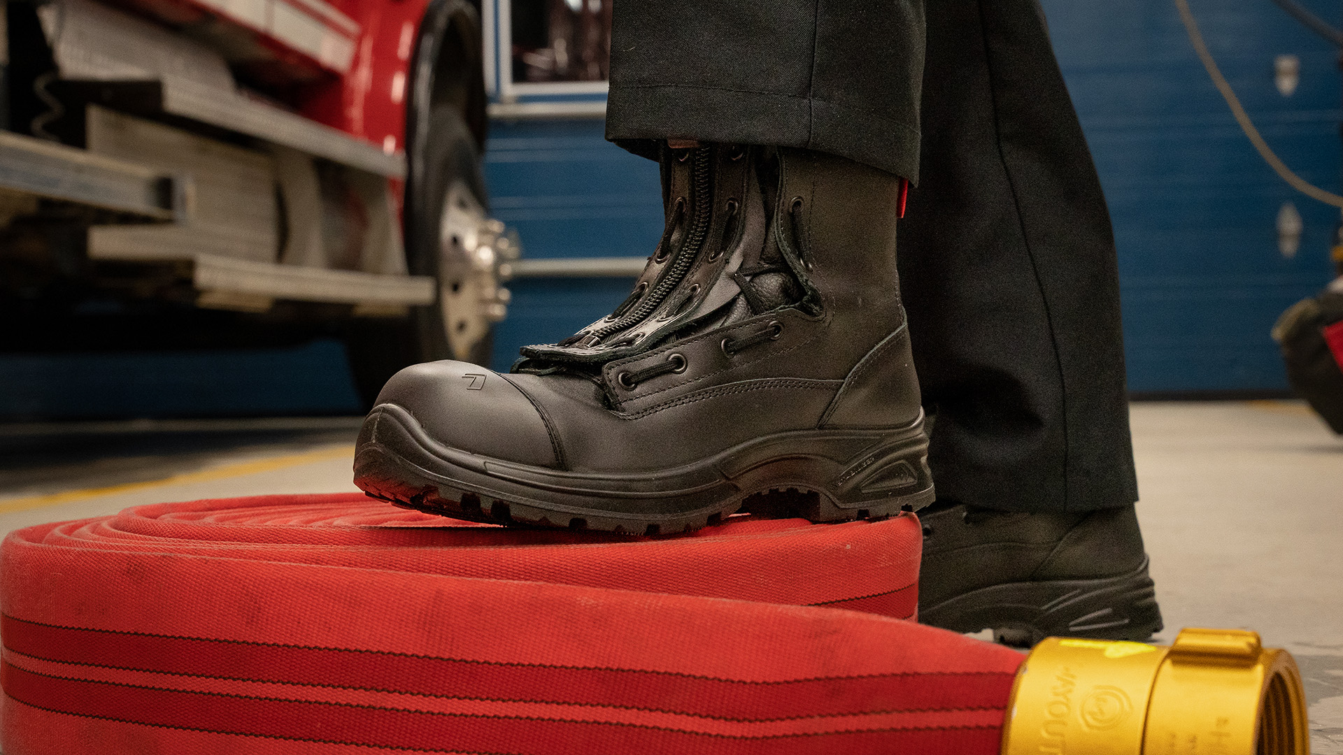 Haix Emt Steel Toe Boots Men's Airpower XR2 Dual EMS Station Boot