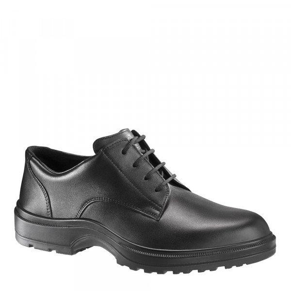 Haix Mens Airpower C1 Black Leather Formal Gore-Tex Waterproof Police Shoes 