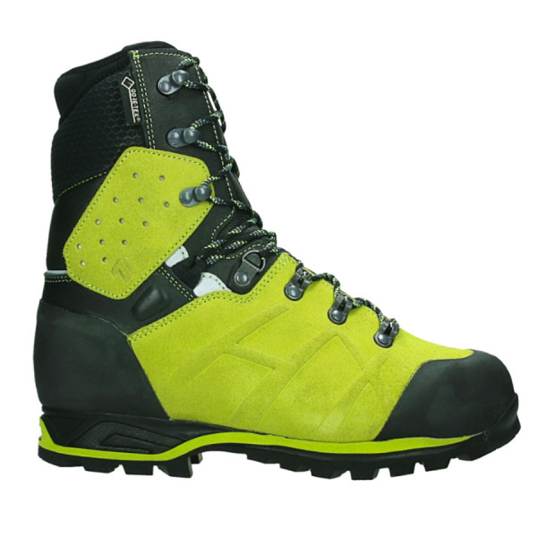 HAIX Protector Ultra Lime Green | Leather Logger Forestry Boots