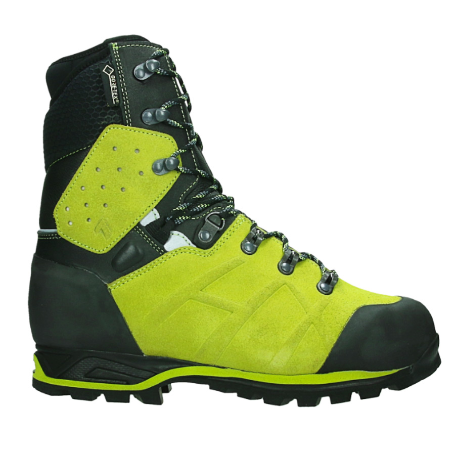 Men's Lime Green Haix Protector Ultra Work Boots 