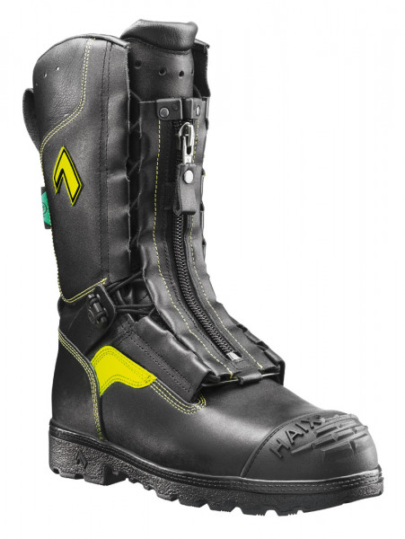 lace up structural firefighting boots