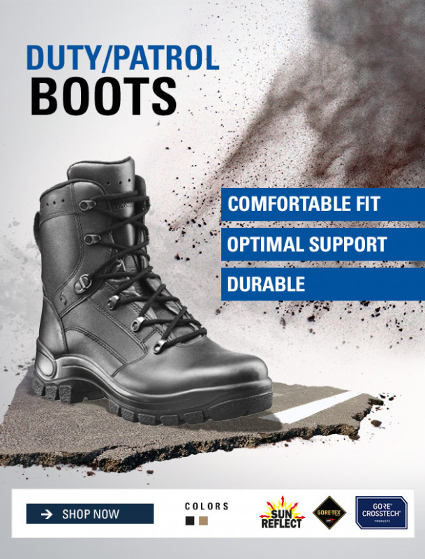 comfortable patrol boots