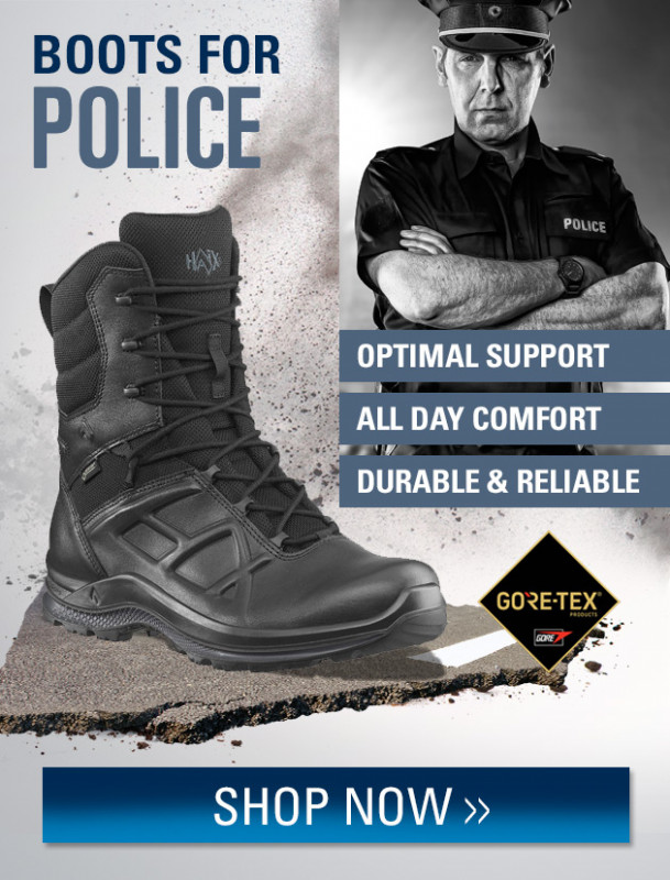 most comfortable police boots 2019